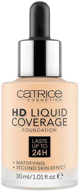 캐트리스 HD 리퀴드 커버리지 파운데이션 30ml, 002호 포슬린베이지, 1개 - 쿠팡