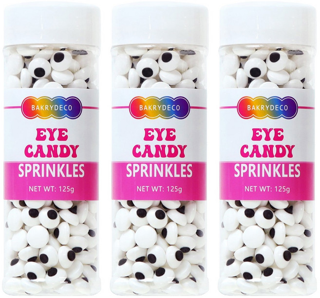 베이크리데코 아이캔디 스프링클, 125g, 3개