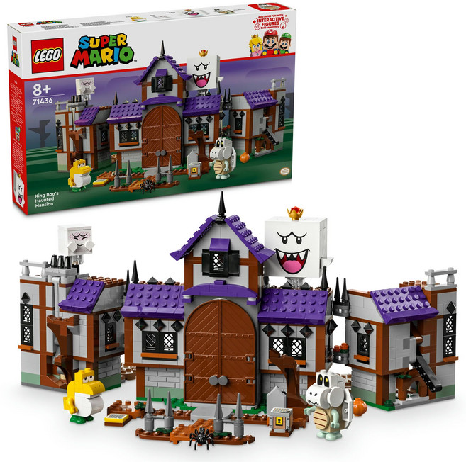 LEGO 71436 瑪莉歐系列, 害羞幽靈王的鬼屋 多色, 1盒