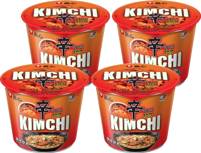 NONGSHIM 農心 辛辣白菜風味 112g, 4入