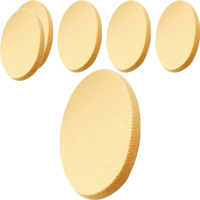 台灣 COSMOS 兩用粉餅海綿 P106, 膚色, 6包