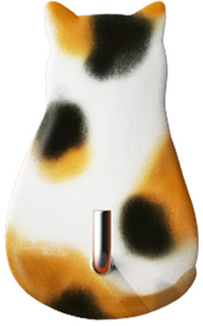 고양이 다목적 후크 걸이, 점박이, 1개