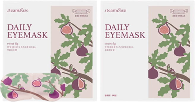 데일리 아이마스크 무화과, 2개, 5매입