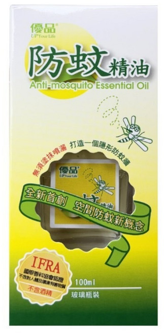 優品 防蚊擴香精油, 100ml, 1組