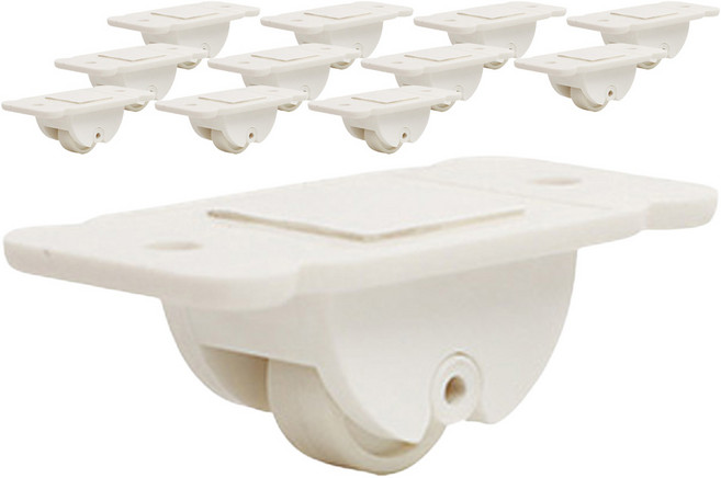 대한 접착식 미니 붙이는 이동바퀴, 12개