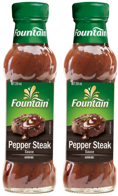 파운틴 페퍼 스테이크소스, 250ml, 2개