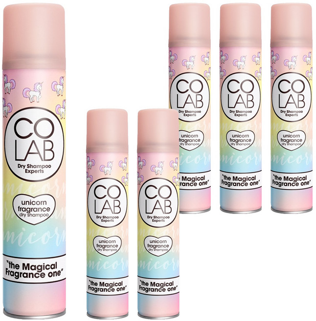 코랩 드라이샴푸 유니콘, 200ml, 6개