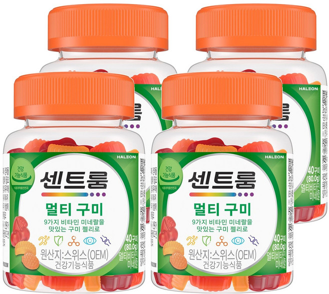 센트룸 멀티구미, 40정, 4개