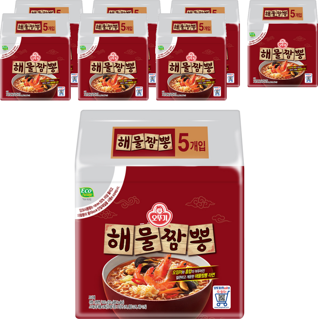 오뚜기 해물짬뽕, 40개