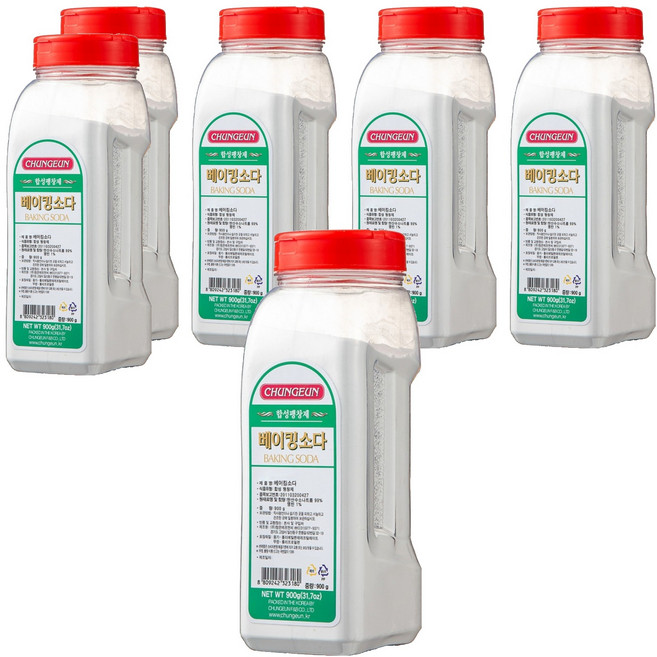 藍色是小蘇打, 6個, 900g