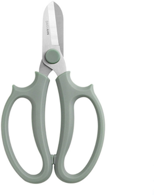 데이지안 원예 꽃가위 카키, 1개