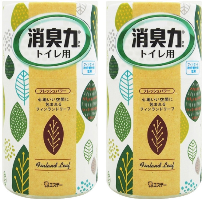 ST 雞仔牌 消臭力 北歐風浴廁消臭芳香劑 芬蘭夏日森林, 400ml, 2罐