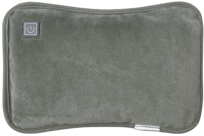 FUGU BEAUTY 石墨烯電暖袋 360度全方面發熱 三檔調溫 雙面發熱 USB充電, FB-HP02-GY, 碳灰色