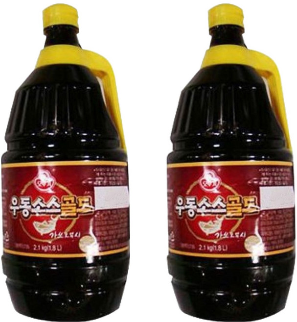오뚜기 우동소스 골드, 2.1kg, 2개