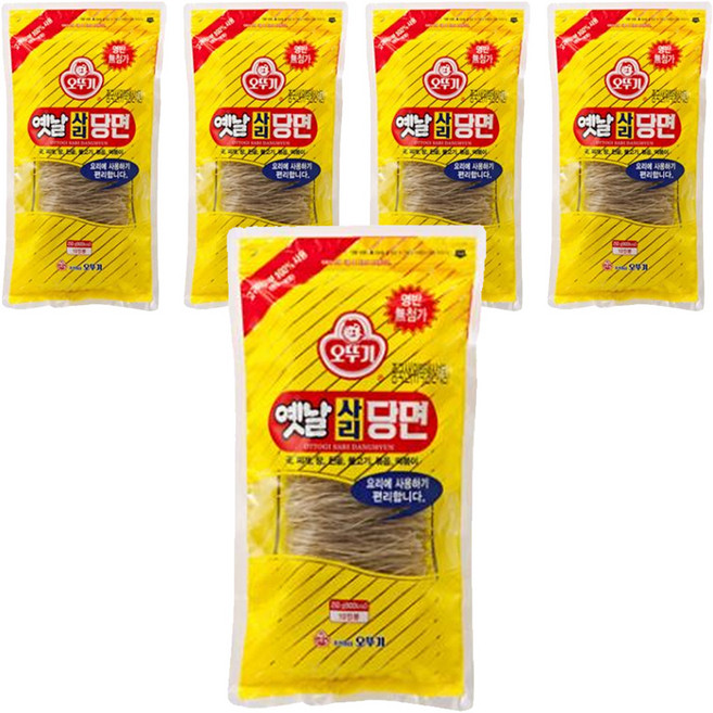 오뚜기옛날 사리 당면, 250g, 5개