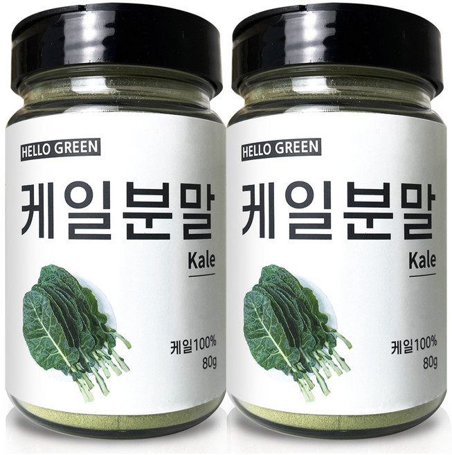 HELLOGREEN 羽衣甘藍粉, 80g, 2罐