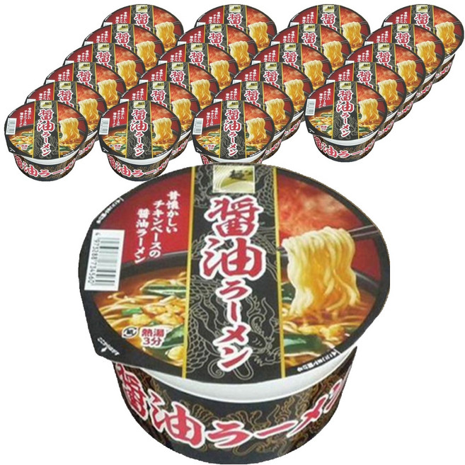 멘노스나오시 쇼유 컵라멘, 24개