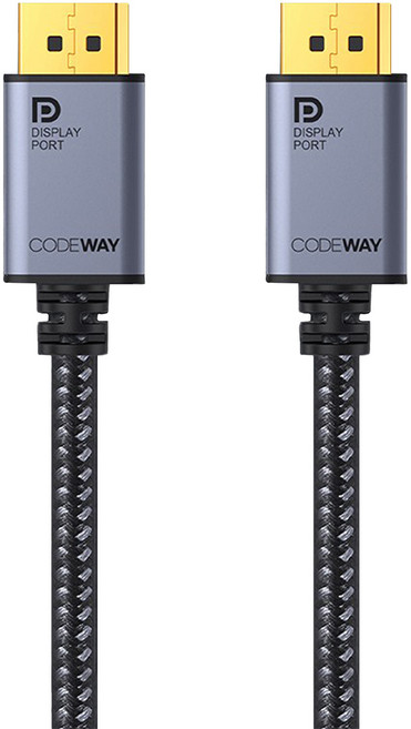 CODEWAY 8K DP 1.4 DisplayPort 傳輸線, 1條, 1m