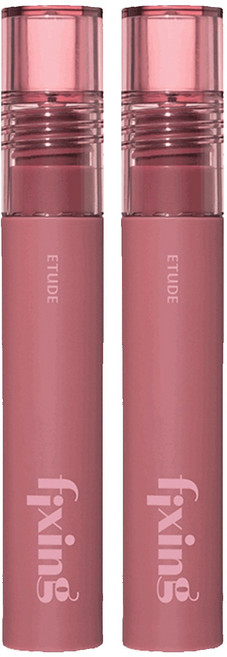 ETUDE 定妝唇釉, 7號 蔓越莓梅色, 4g, 2個