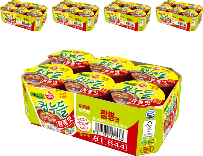 OTOKI 不倒翁 冬粉杯麵 炒碼麵口味 38.2g, 30個