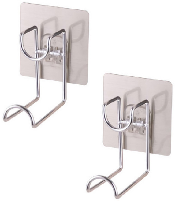 윈프라이스 NO피스 멀티 대야걸이 홀더, 실버, 2개