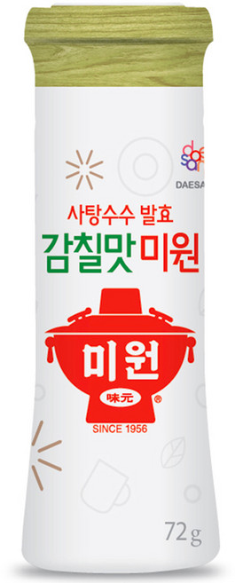 미원 사탕수수발효 감칠맛, 72g, 1개