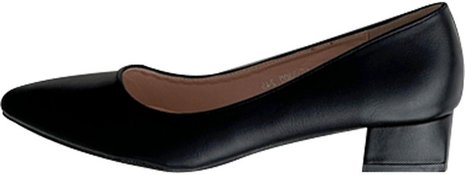 슈카르페 빅사이즈 발이 편안한 베이직 펌프스 통굽 힐 구두 3cm