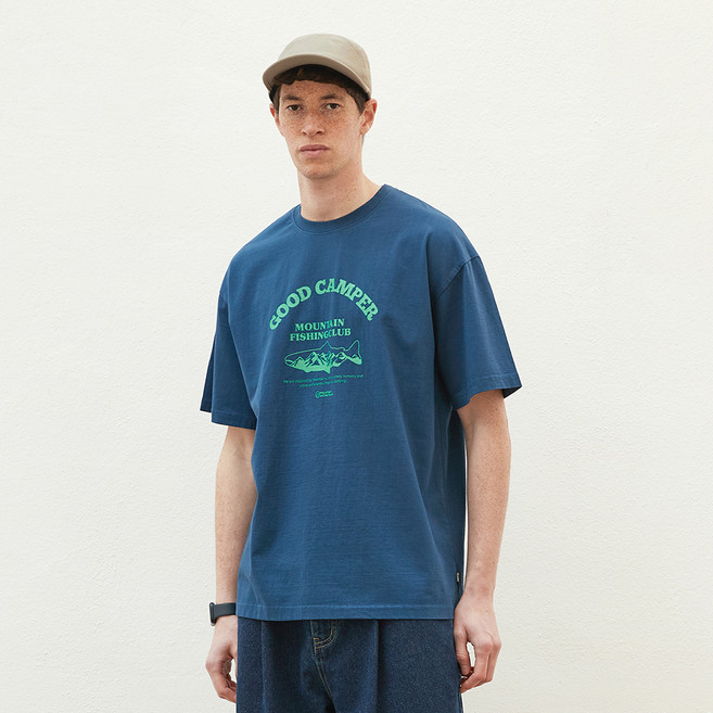 플루크 남녀공용 굿캠퍼 통기성 반팔 티셔츠 FST186C