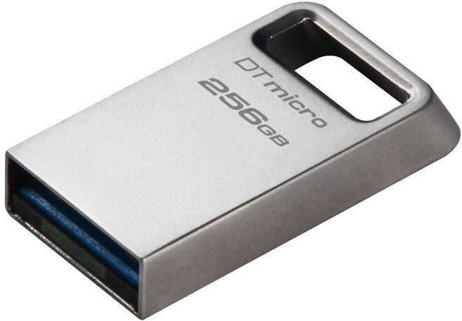 Kingston 金士頓 DataTraveler Micro 200MB/s Metal USB 3.2 Gen 1 隨身碟 DTMC3G2, 256GB, 1個