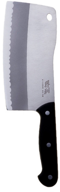 樂司廚品 界利料理切剁刀 K0283, 黑色, 1支