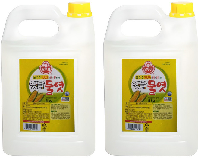오뚜기옛날 물엿, 5kg, 2개