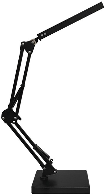 Mini LED護眼檯燈 鋁製燈頭 三檔調色 無極調光, 黑色