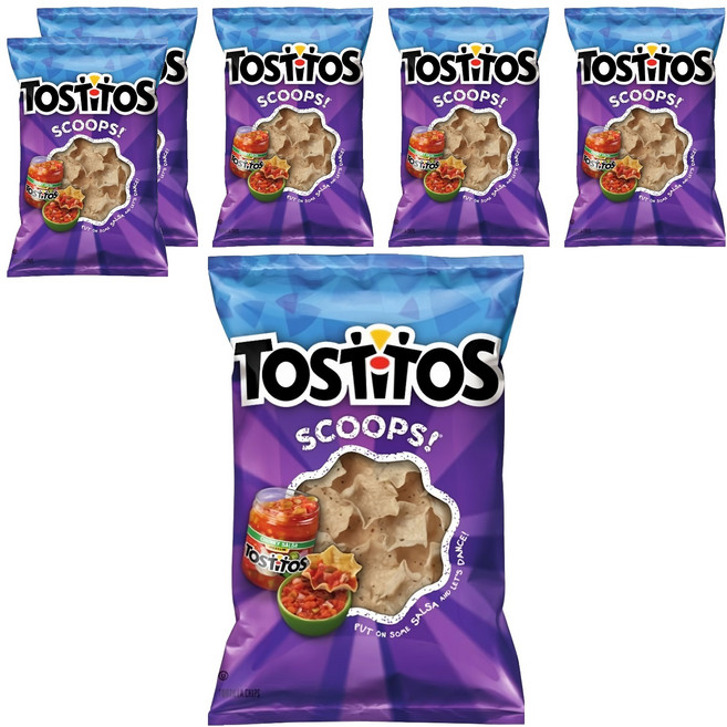 토스티토스 스쿱 또띨라 칩, 283.5g, 6개