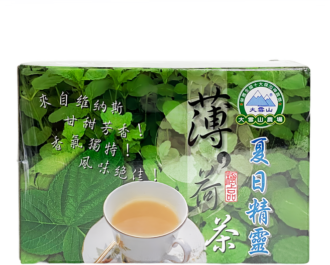 大雪山農場 薄荷茶, 2g, 10包, 1盒