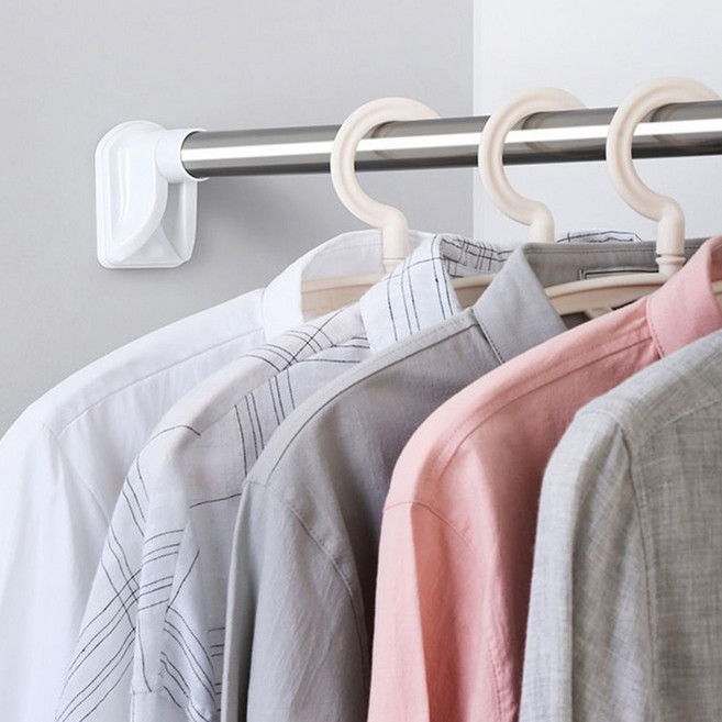 하이어데코 32mm 못없이 초강력 압축봉 무타공 커튼봉