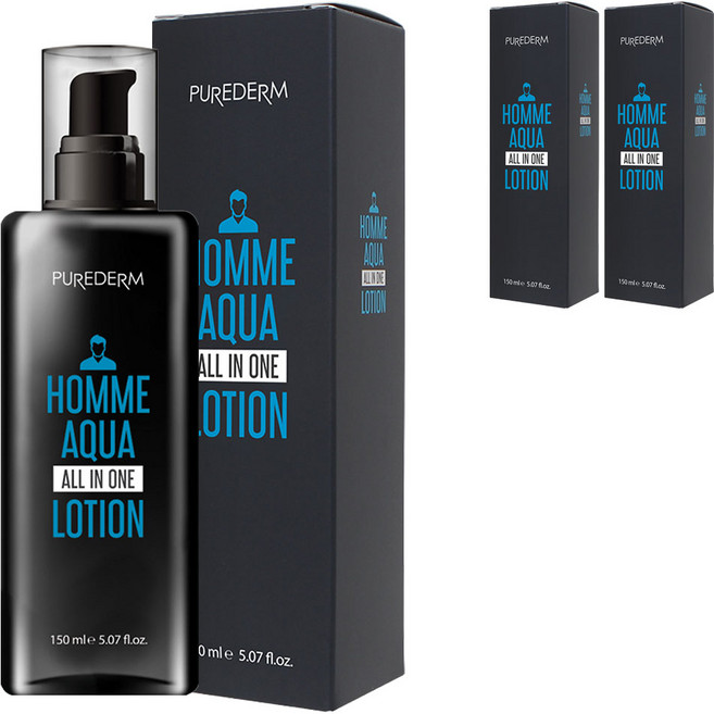 퓨어덤 남성용 올인원 로션, 150ml, 3개