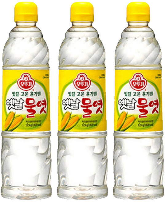 오뚜기 옛날 물엿, 1.2kg, 3개