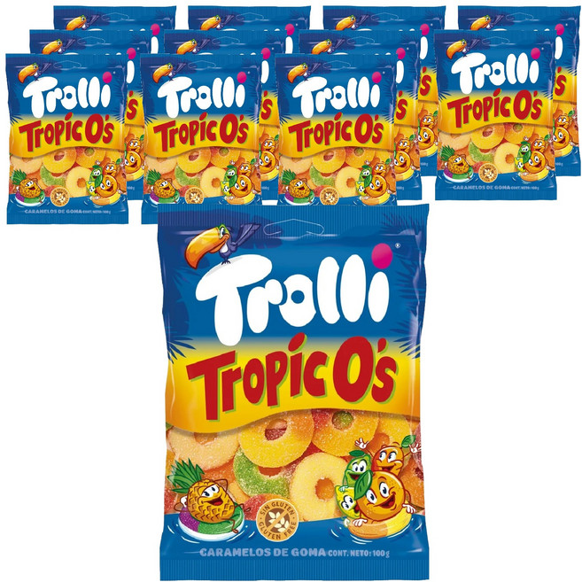 트롤리 트로픽오스 젤리, 100g, 12개