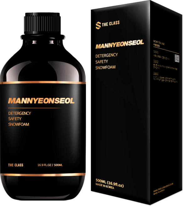 더클래스 만년설 고농축 스노우폼 카샴푸, 500ml, 1개