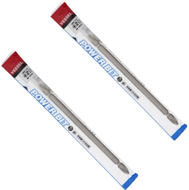 베셀 십자 / 십자 양용 비트 150mm ASG14, 2개