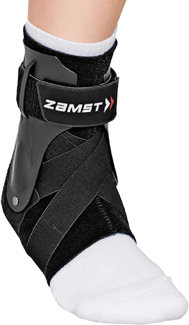 ZaMST 贊斯特 右腳踝護具 加強版, 黑色, 1個
