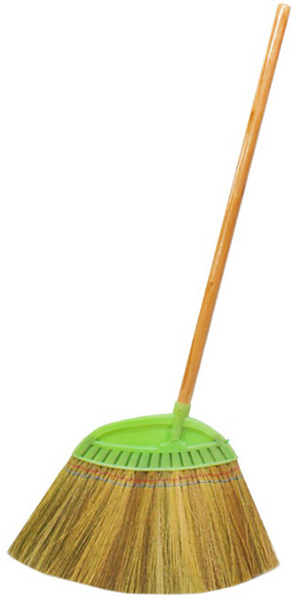 월드크린 니스 갈대 빗자루, 1개, 랜덤 발송