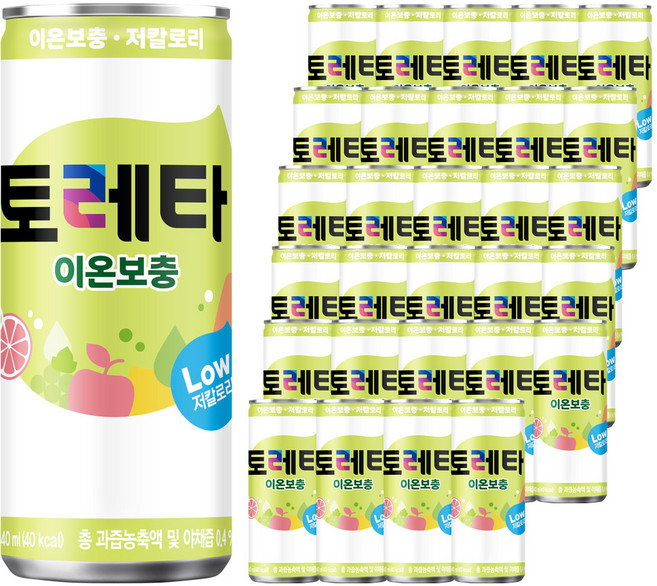 토레타 이온음료, 240ml, 60개