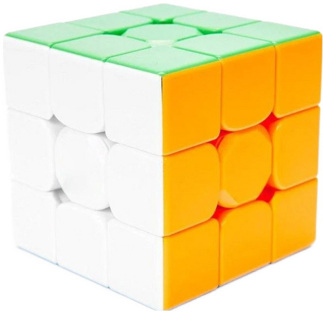 모팡자오시 아이끌레 3X3 슈퍼 RS3M 2022 마그네틱 큐브, 혼합색상, 1개