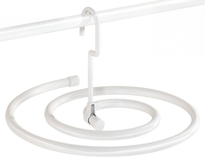 셉티크 슈블림 두꺼운 나선형 옷걸이 이불 건조대, 화이트