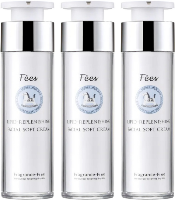 Fees BEAUTE 脂質舒敏精華乳霜, 50ml, 3瓶