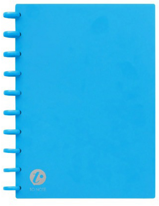 TO NOTE 筆記本 空白 B5, 藍色, 1本