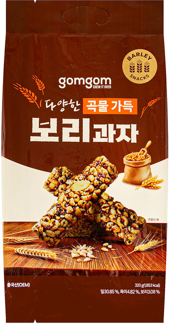 곰곰 보리과자, 320g, 1개