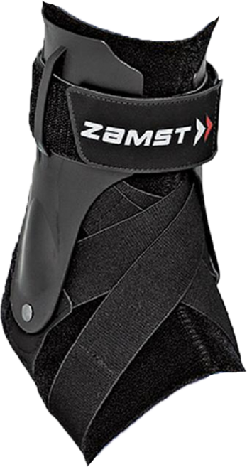 ZaMST 贊斯特 右腳踝護具 加強版, 黑色, 1個