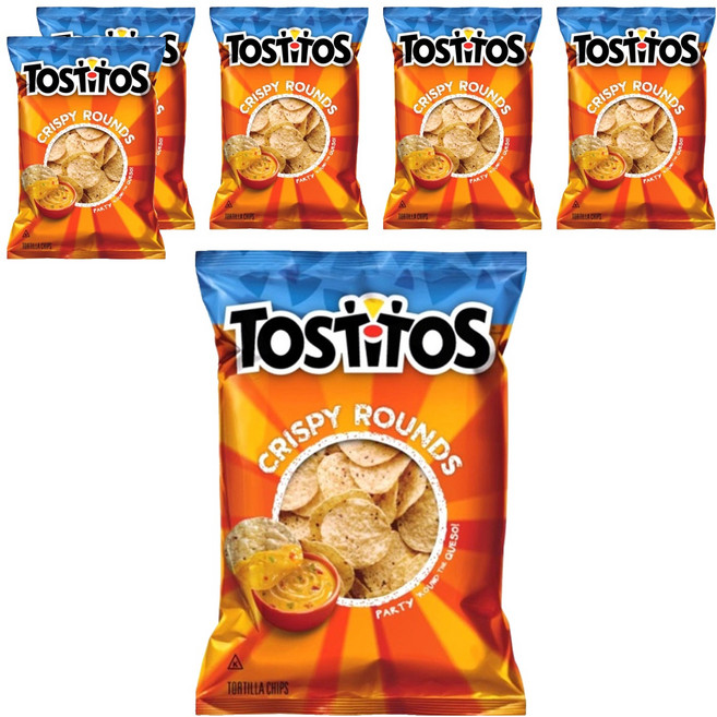 토스티토스 크리스피라운드 또띨라 칩, 283.5g, 6개